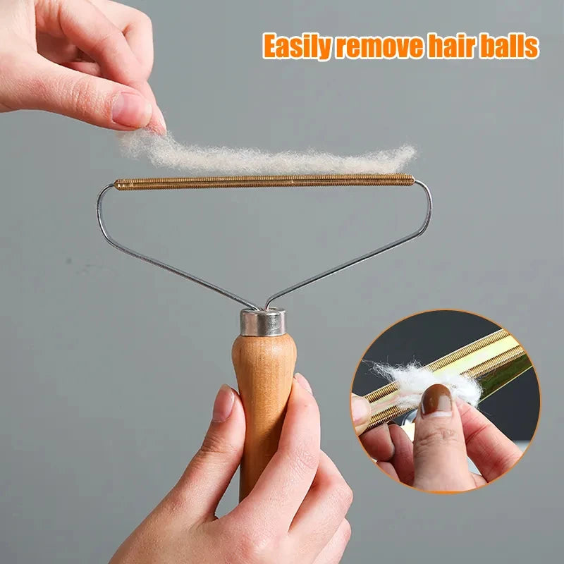 Portable Manual Hair Remover Ball Trimmer