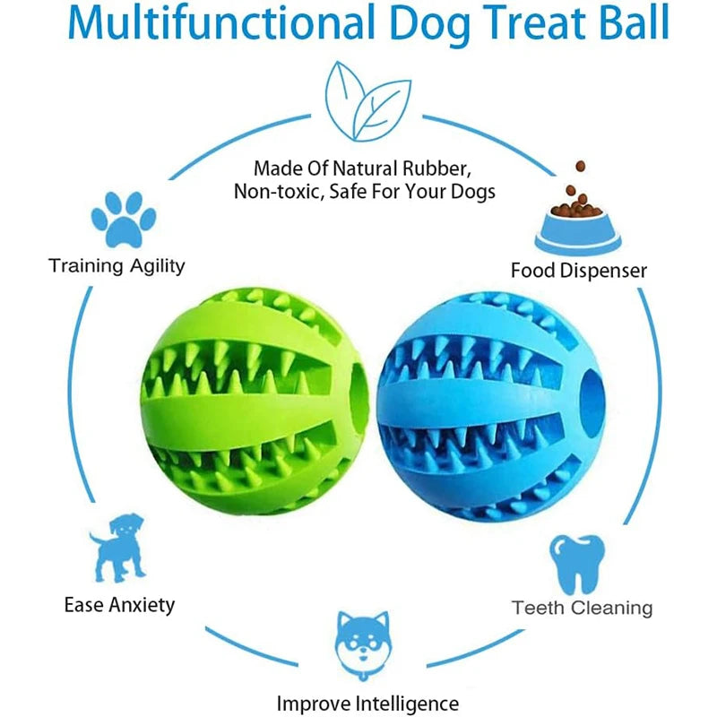 Interactive Rubber Chewing Ball