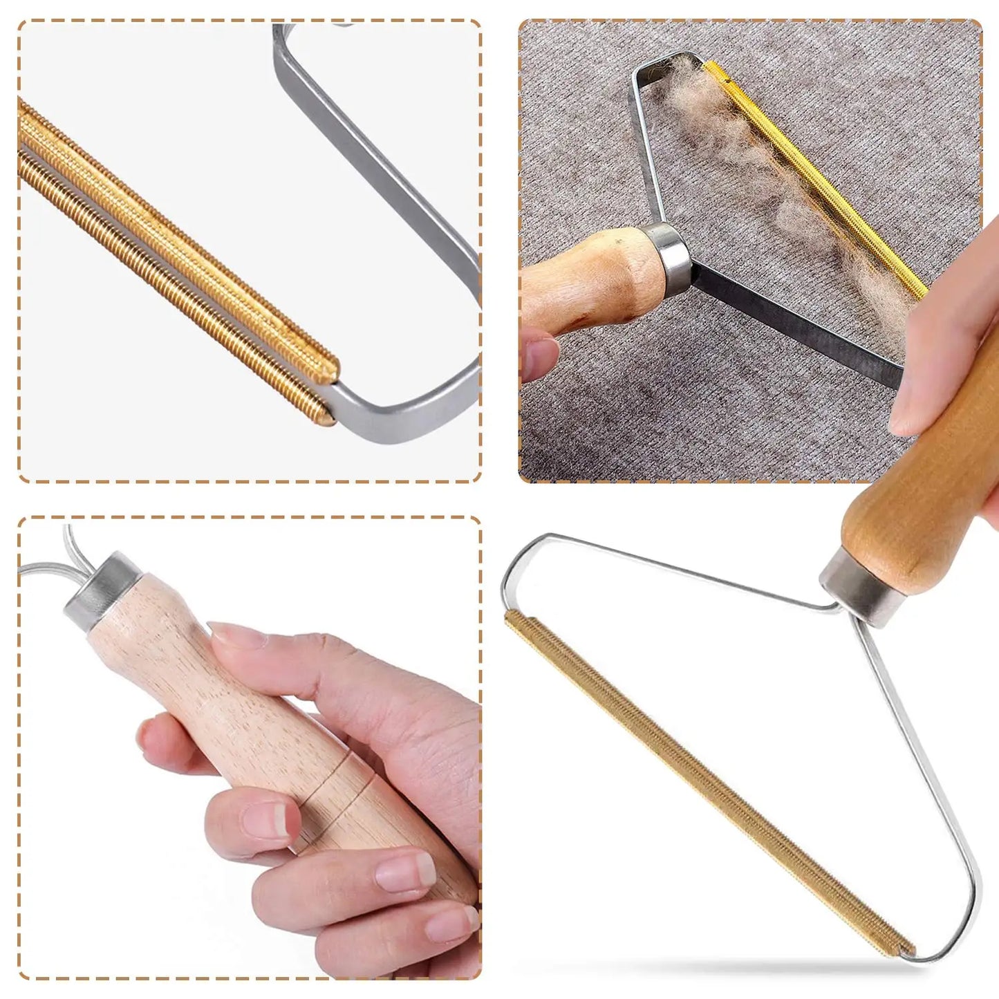 Portable Manual Hair Remover Ball Trimmer