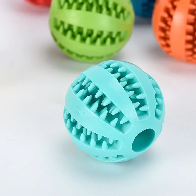 Interactive Rubber Chewing Ball