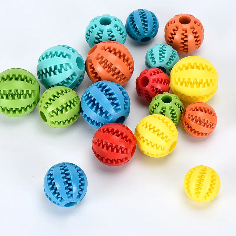 Interactive Rubber Chewing Ball