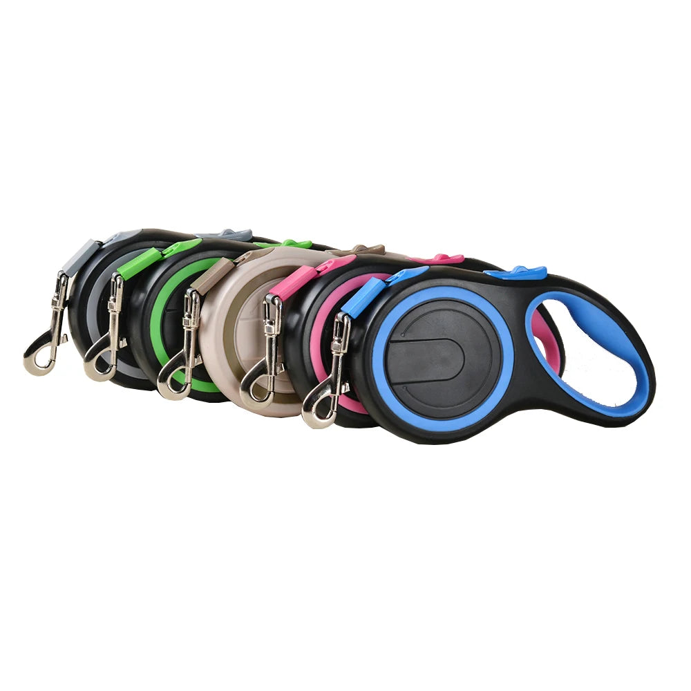 Dog Leash Retractable Roulette Collar