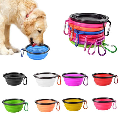 Collapsible Silicone Water Bowl