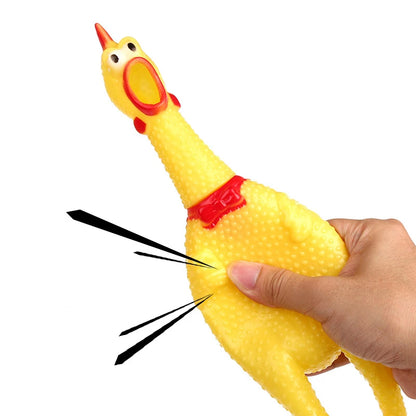 Squeak Toys Screaming Chicken