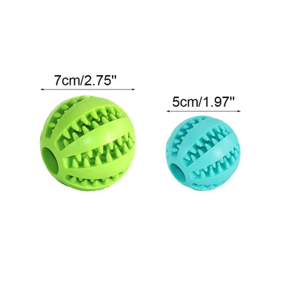 Interactive Rubber Chewing Ball