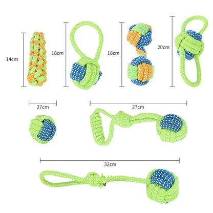 Interactive Cotton Rope Toy