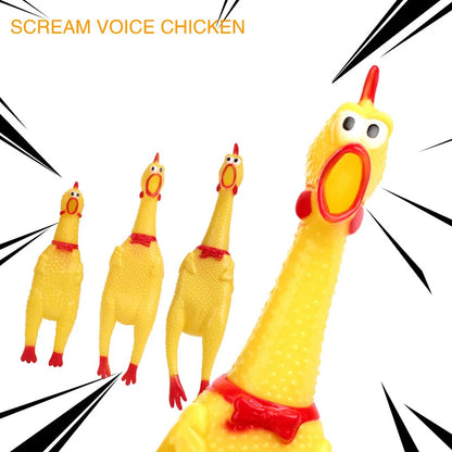 Squeak Toys Screaming Chicken