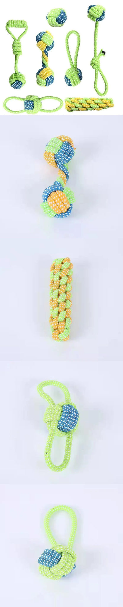 Interactive Cotton Rope Toy