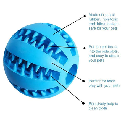 Interactive Rubber Chewing Ball