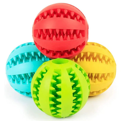 Interactive Rubber Chewing Ball