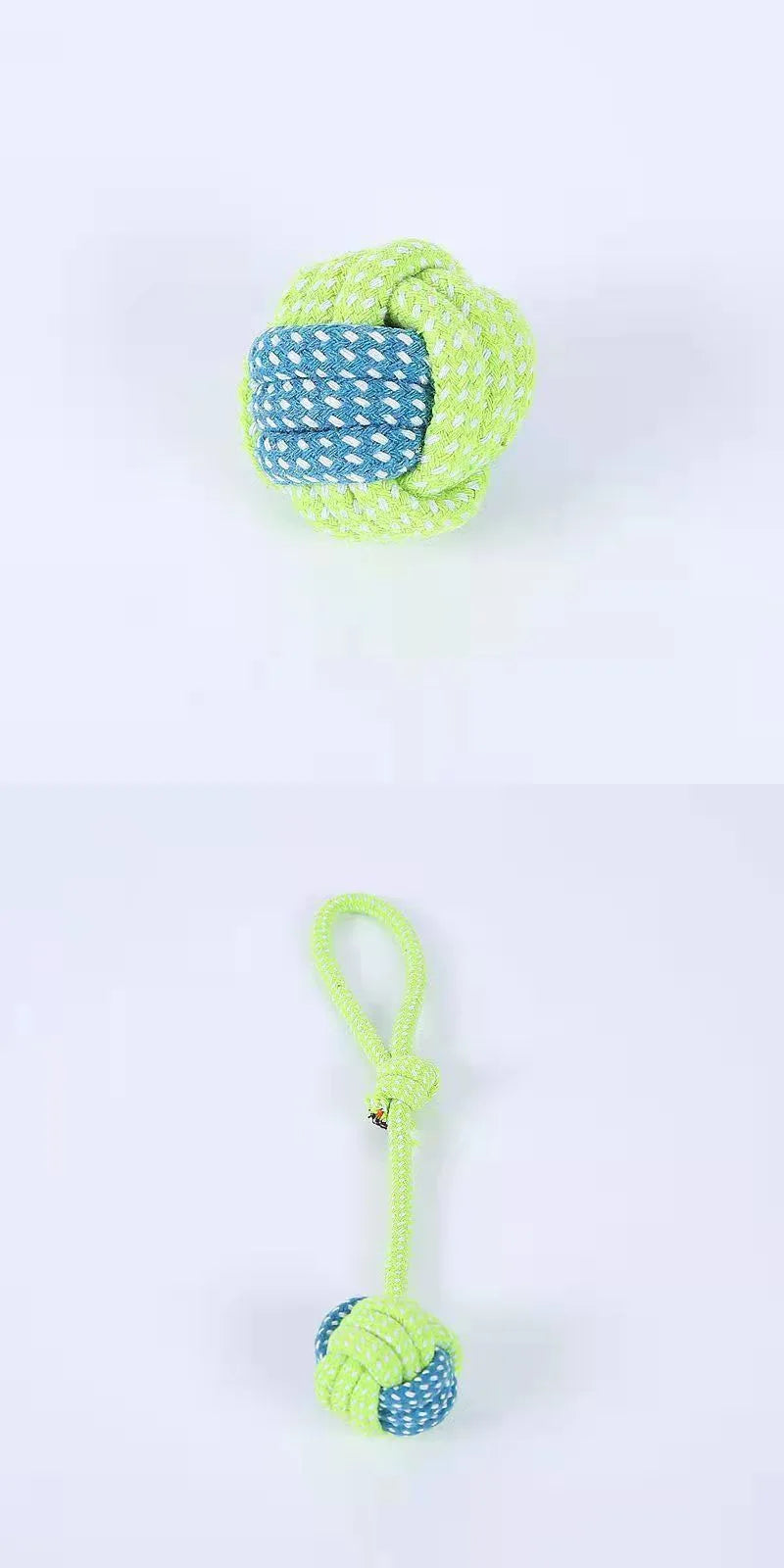 Interactive Cotton Rope Toy