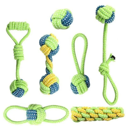 Interactive Cotton Rope Toy