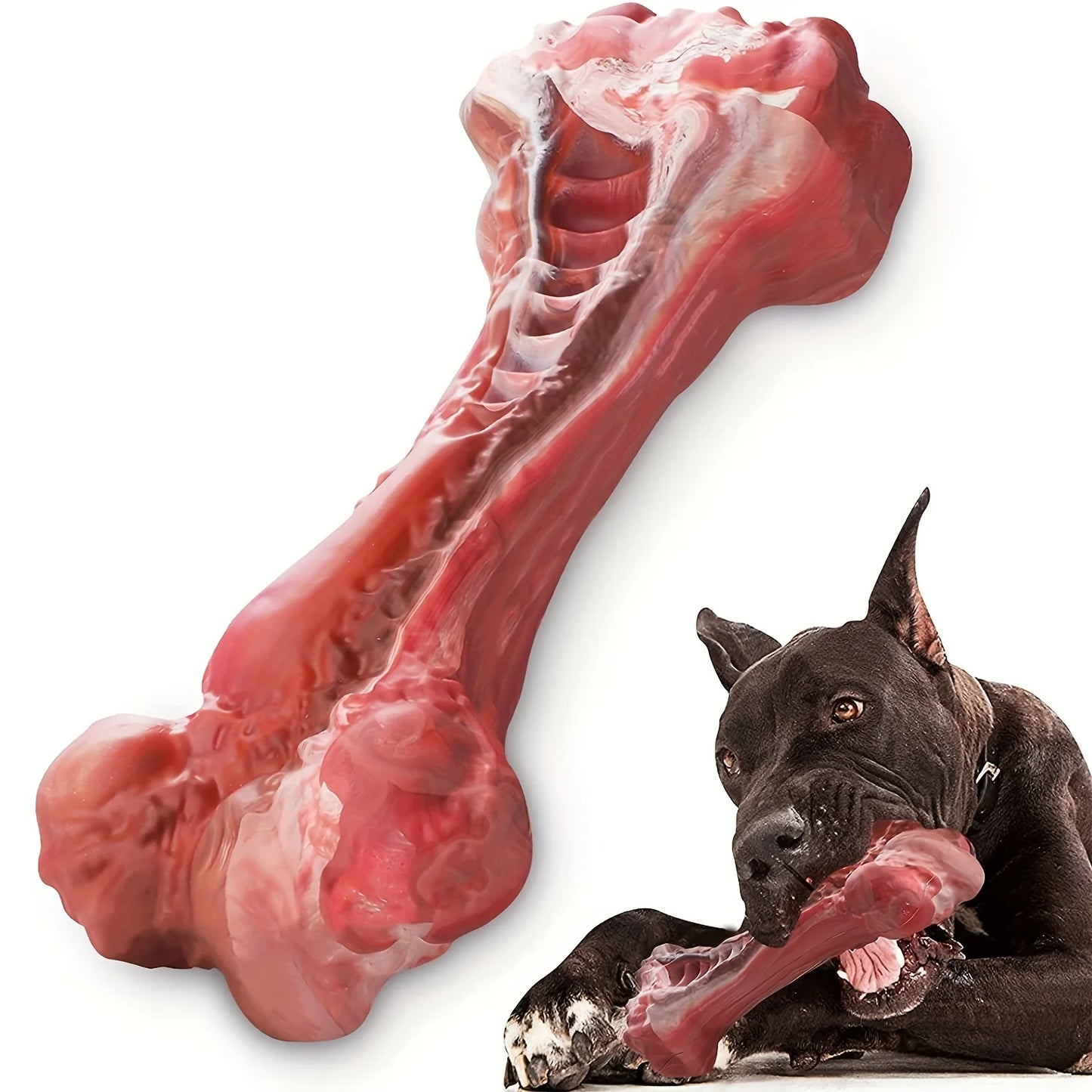 Realistic Bone Chew Toy