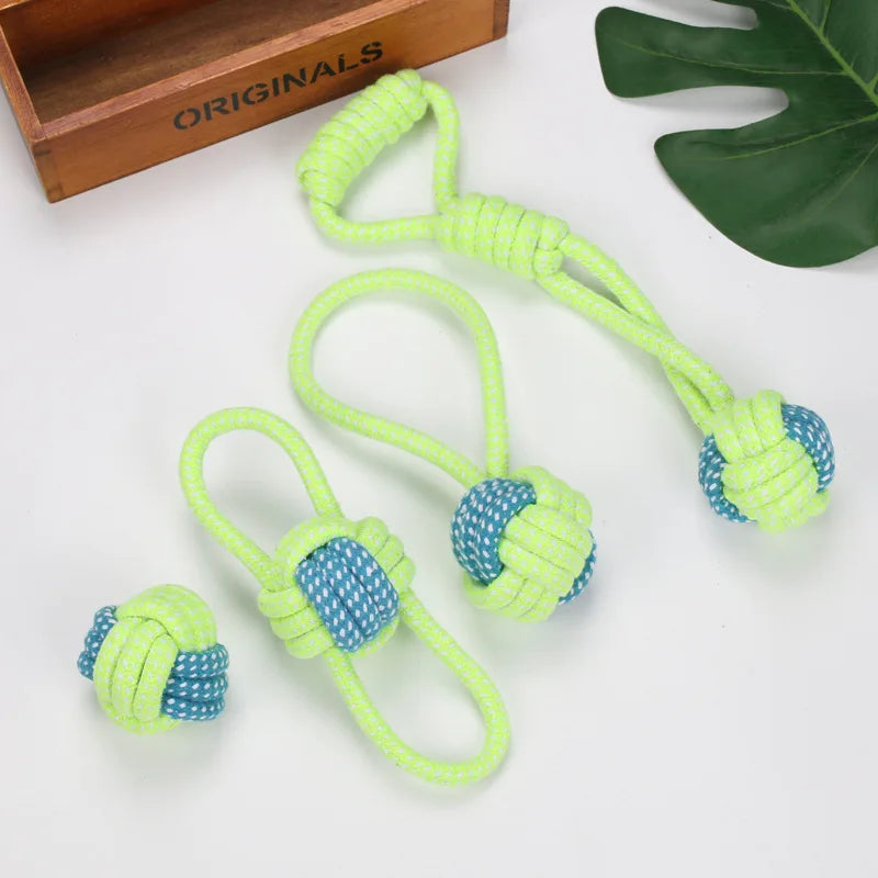 Interactive Cotton Rope Toy