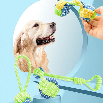 Interactive Cotton Rope Toy