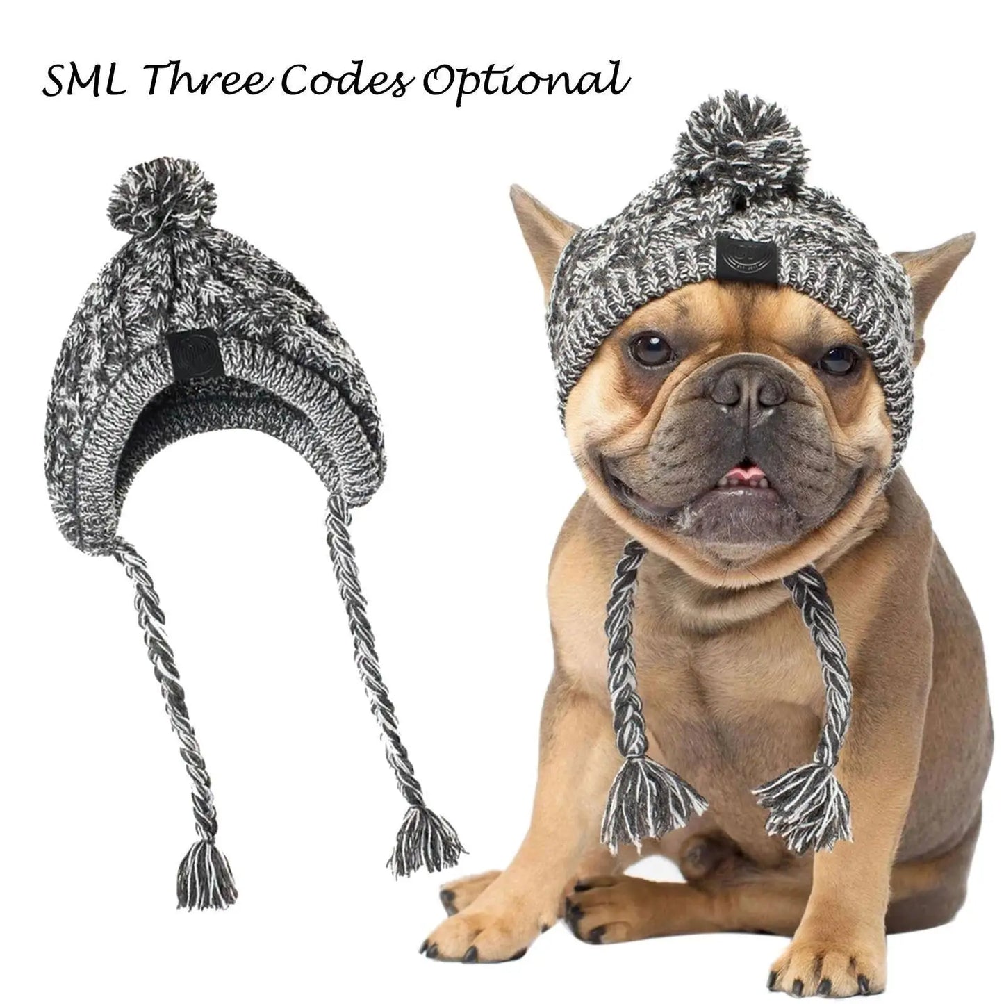 Windproof Knitting Dog Beanies